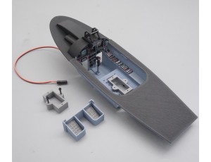 Top-Design 3D Print Scale Cockpit Panels Set For Freewing J-10A 90mm EDF Jet